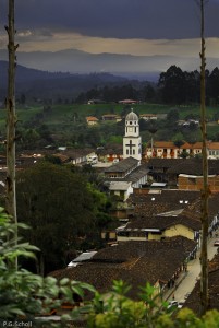 Le village de Salento, Quindio, Colombie.