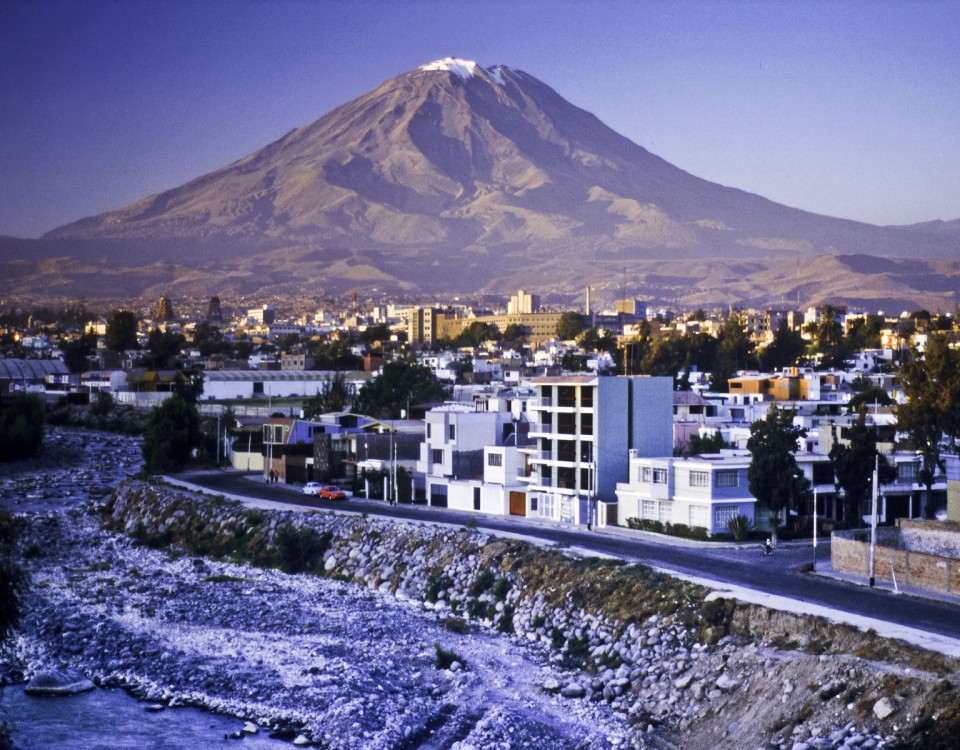 Arequipa, Pérou, et le volcan Misti