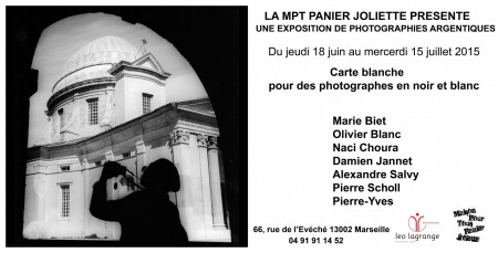 Exposition "Carte blanche pour photographes en Noir et Blanc"