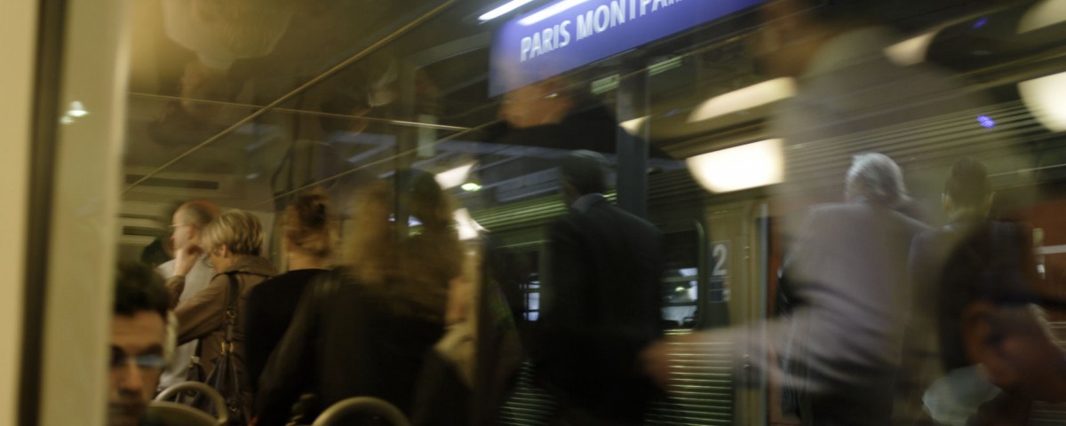 Gare de Montparnasse, Paris, France.